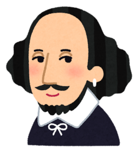 シェイクスピアの似顔絵